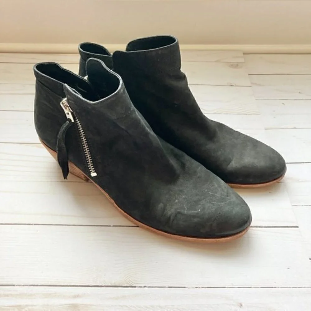 Sam Edelman Black Packer Ankle Bootie Size 8